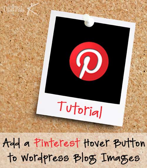 Pinterest Hover Button on WordPress