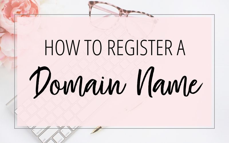 Buying a Website Name (How to Register a Domain Name)