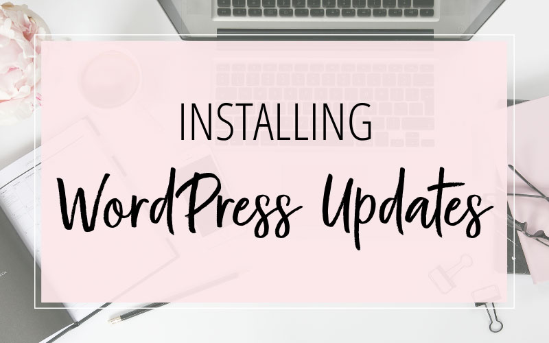 Installing WordPress Updates