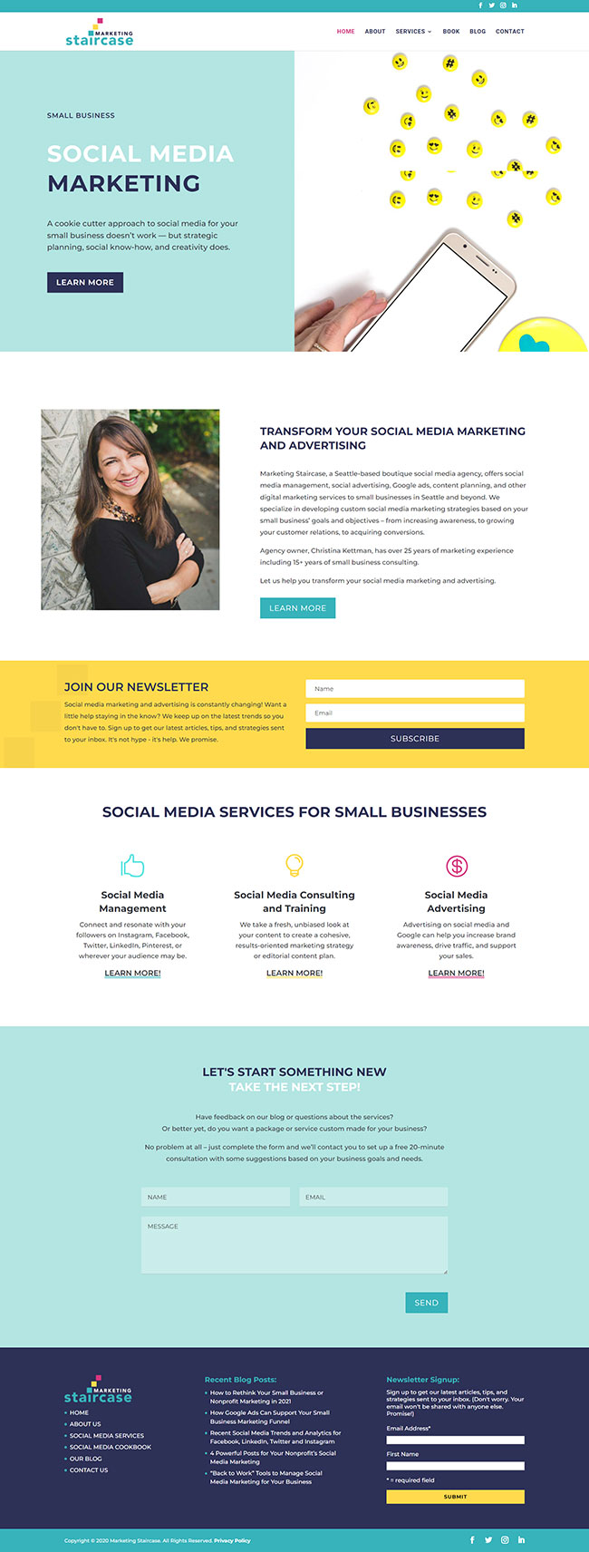 Marketing Agency Web Design